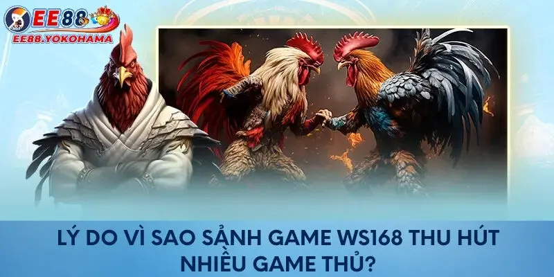 Lý do vì sao sảnh game Ws168 thu hút nhiều game thủ?