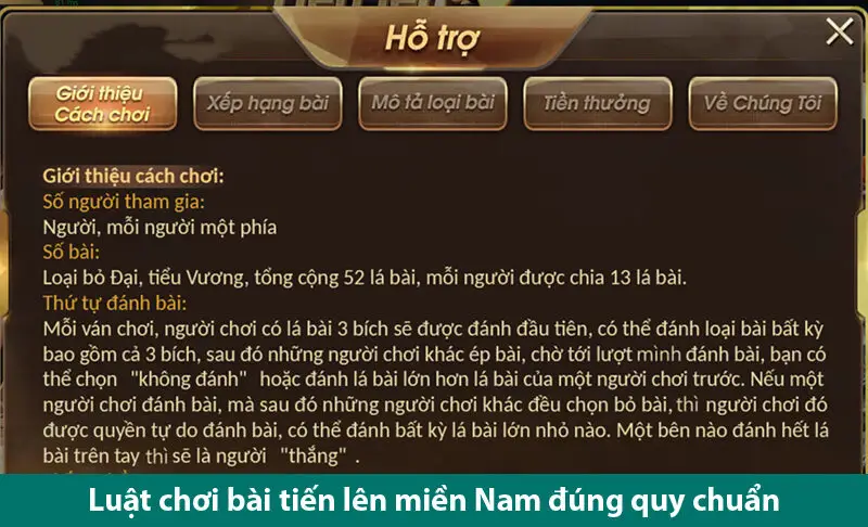  Luật Chơi và Kinh Nghiệm Thắng Dễ Game Bài Tiến Lên Miền Nam