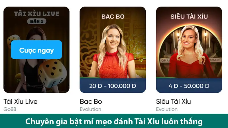 Bật mí mẹo đánh Tài Xỉu luôn thắng giúp cược thủ hốt bạc